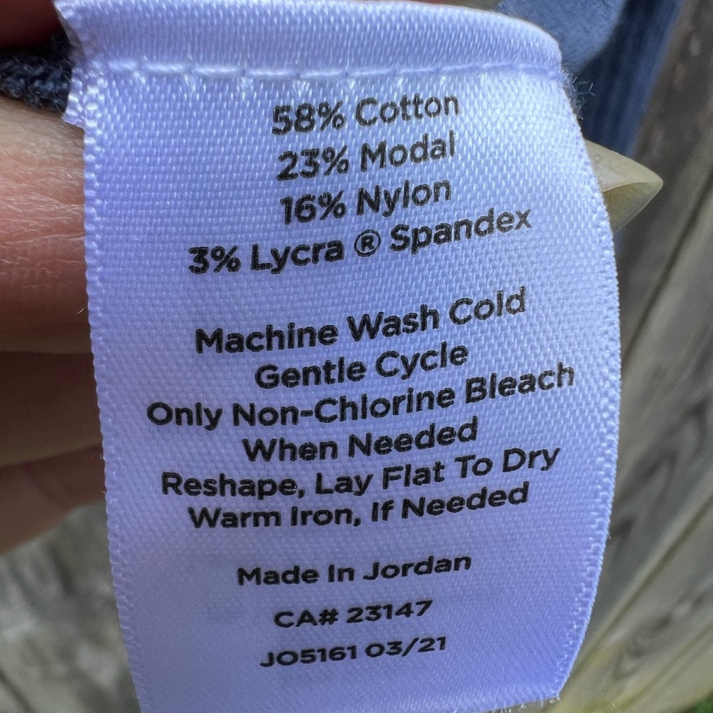 Talbots Blue Scoop Neck 3/4 sleeve Sweater size Med - Picture 5 of 7